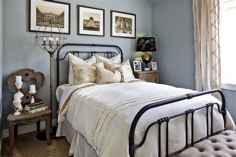 These coats creates a protective barrier on. wrought iron bed frames Bedroom Traditional with black ...