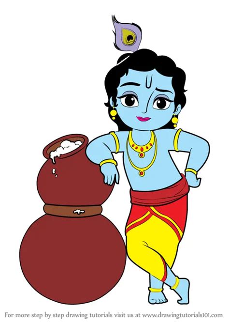 Easy Simple Drawing Of Krishna Easy Drawing Ideas There Are Endless