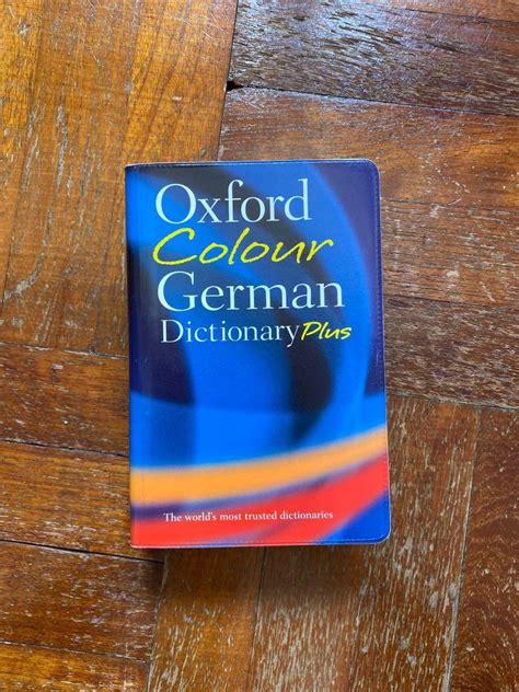 Oxford German Dictionary Hobbies And Toys Books And Magazines Assessment