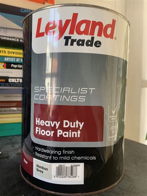 Leyland Heavy Duty Floor Paint Can