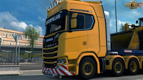 Scania S Caterpillar Paintjob By L Zzy Ets Mods Euro Truck