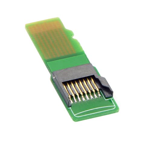 When placed inside an sd card. Chenyang Cable CY Micro SD TF Memory Card Kit Male to Female Extension Adapter Extender Test ...