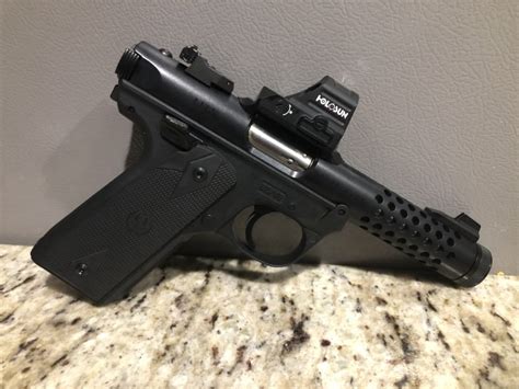 Ruger Mark IV Red Dot Mount Looks Good Oklahoma Shooters