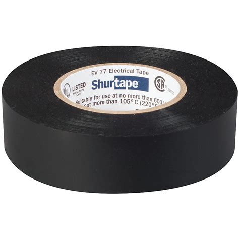Shurtape Professional Grade Electrical Tape Black