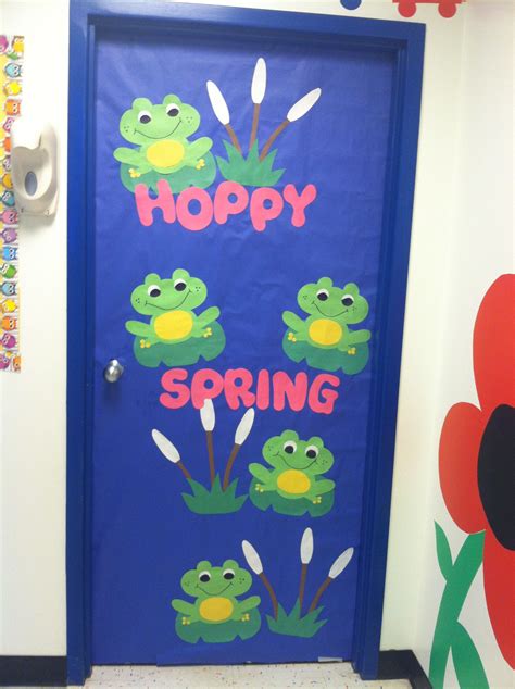 April Classroom Door