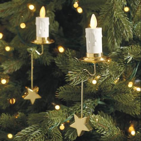 Christmas Tree Set Of Six Flameless Candles Frontgate