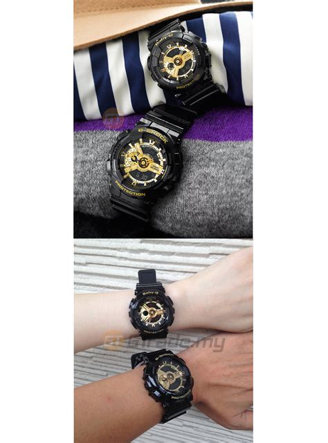Casio has been a household name for decades thanks to its durable watches that often boast unique designs and unmatched features. CASIO G-SHOCK BABY-G GA-110GB-1A & BA-110-1A Couple Watch ...
