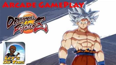 Arcade Db Fighterz Ultra Instinct Goku Arcade Gameplay Youtube