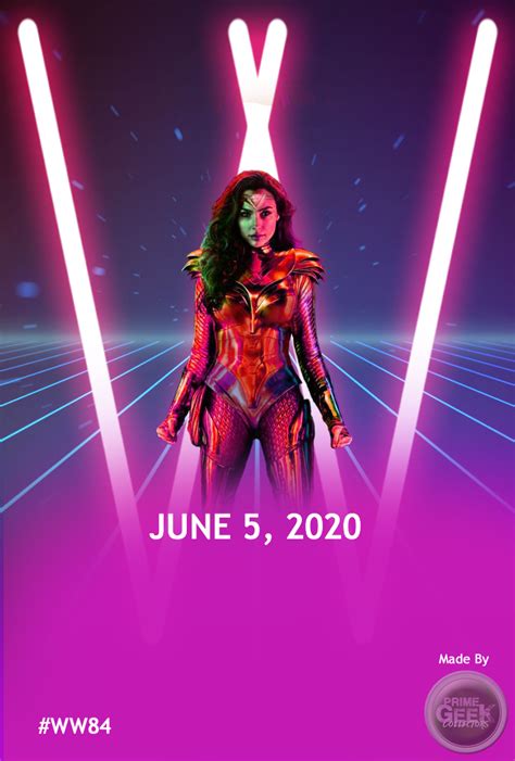 Wonder Woman 84 Redesign Poster By Vcworks On Deviantart
