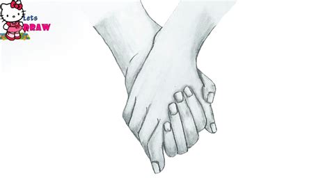 Thanks for watching our channel. How to draw Holding Hands (step by step) - YouTube