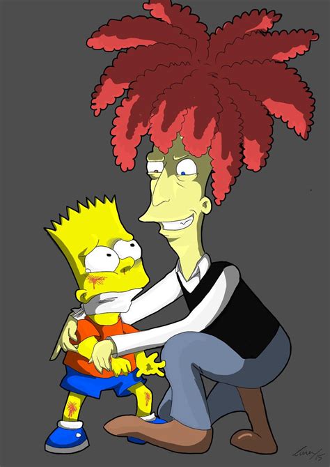 Sideshow Bob And Bart By Lecuna Spider On Deviantart
