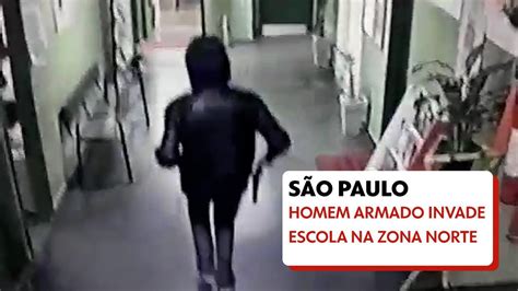 Homem armado invade escola municipal de SP em horário de aula São