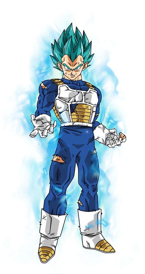Vegeta Super Saiyan Blue By Bardocksonic Dragon Ball Super Manga