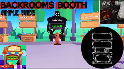 how to get the monster booth in pls donate roblox youtube