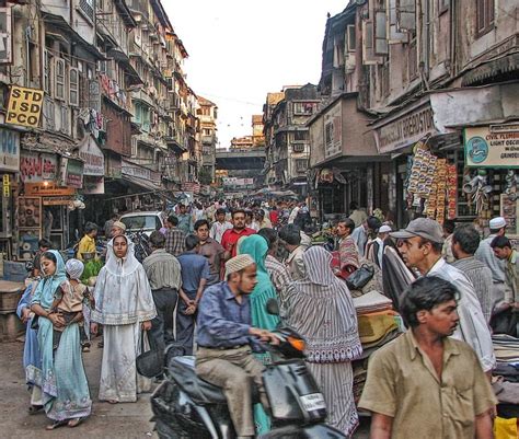 And A Typical Mumbai Street Scene By Day Street Scenes Source Of