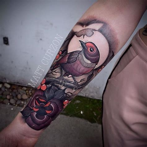Artist Matt Curzon Vic Aus Currently Travelling Color Tattoo