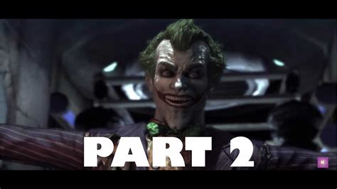 Batman Arkham Asylum Part 2 Chasing Joker 108060fps Youtube