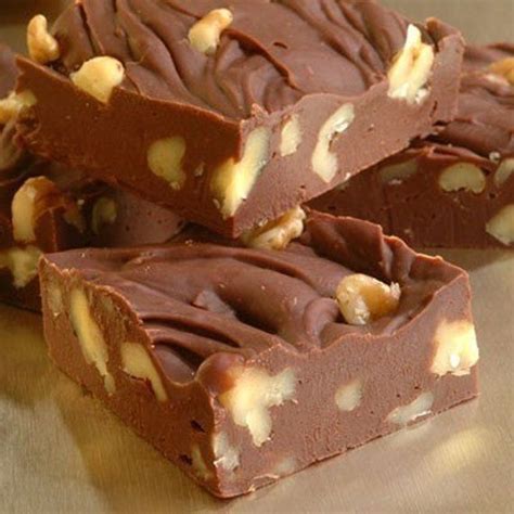 Hand Crafted Milk Chocolate Walnut Fudge That Melts In Your Mouth This Is One Of The Smoothest