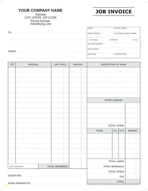 Free tempo tampons updated on: Singular Free Downloadable Invoice Template Ideas Receipt ...