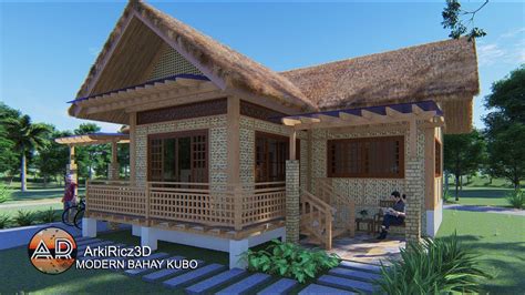 10x12m Modern Bahay Kubo Design 2 Bedrooms 75 Sqm Modern Bahay