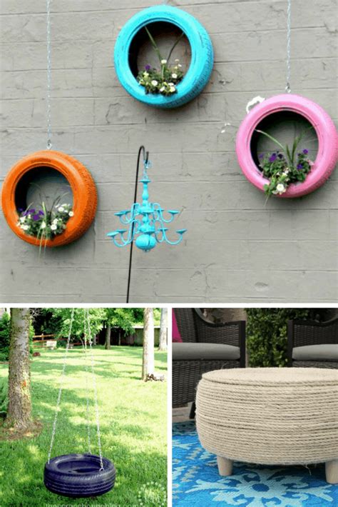 9 Awesome Ways to Upcycle a Tire - Views From a Step Stool