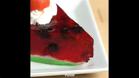 Watermelon Jello Dessert Youtube