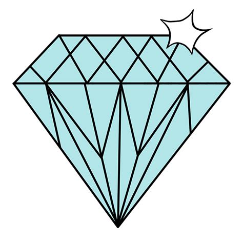 Simple Diamond Drawing