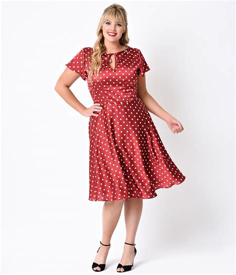Vintage Style 1940s Plus Size Dresses Plus Size Vintage Dresses Plus