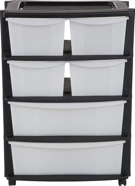 Get free shipping on qualified storage drawers or buy online pick up in store today in the storage & organization department. HOME 6 Drawer Black Plastic Wide Tower Storage Unit Review