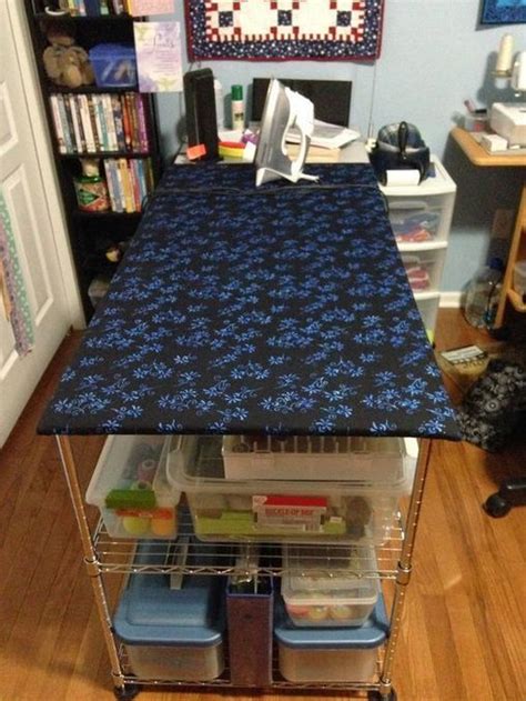 26 Creative Ironing Station For Your Home Sewing Room Organization