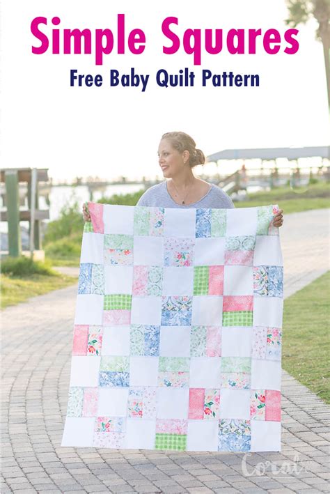 Simple Squares Quilt Pattern