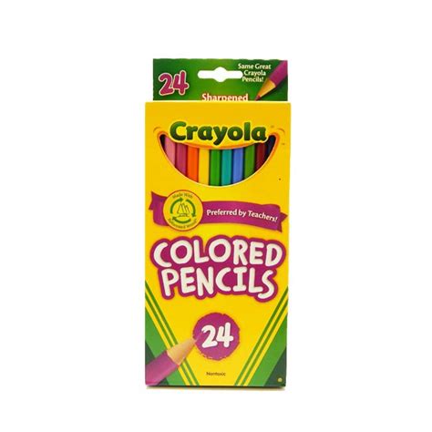 Crayola Colored Pencils 36 Pack Artist And Craftsman Supply