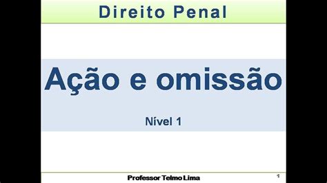 Diferenças entre prevaricação e corrupção passiva privilegiada. Direito Penal - Teoria do Crime - Omissão própria e ...