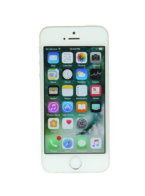 Apple Iphone Se 32 Gb Unlocked Silver Ebay