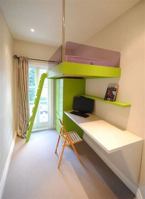 Mixing Work With Pleasure Loft Beds With Desks Underneath