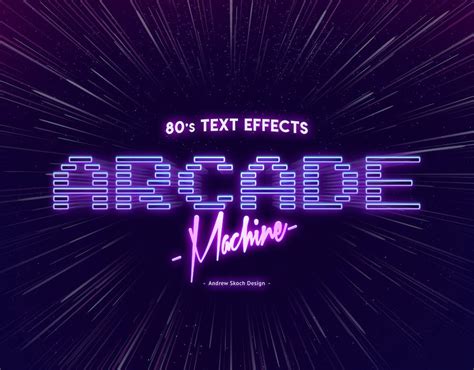 Item 80s Retro Text Effects Vol2 By Sko4 Shared By G4ds