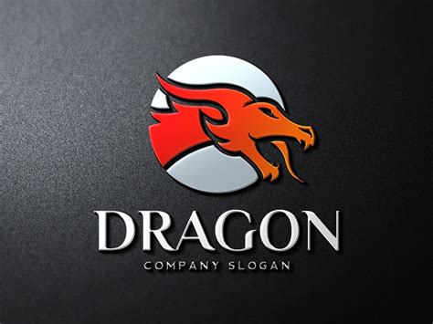 Dragon Head Logo Template By Alex Broekhuizen On Dribbble
