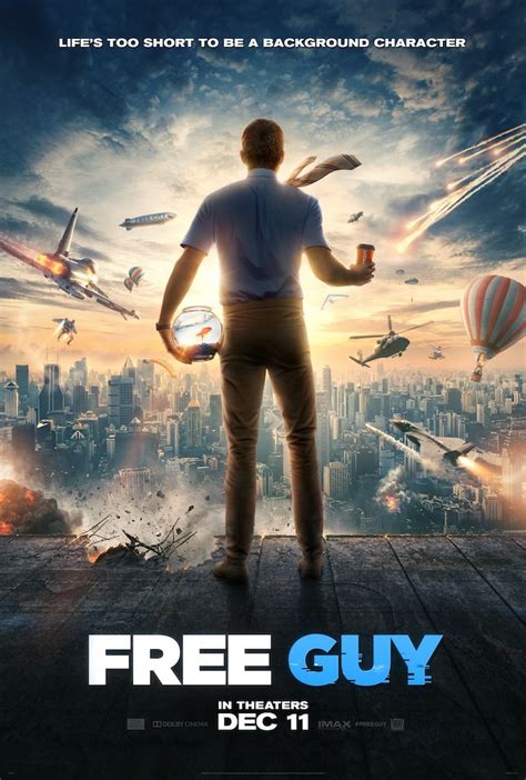 Ryan Reynolds Wants Liberation in Official Free Guy Trailer and Poster