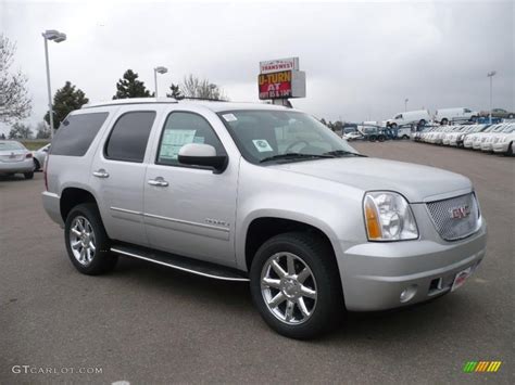 2010 Pure Silver Metallic Gmc Yukon Denali Awd 28801893