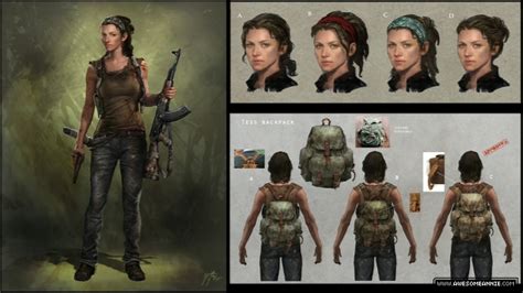 The Last Of Us Tess Concept Art 04 Artwork The Last Of Us Misc