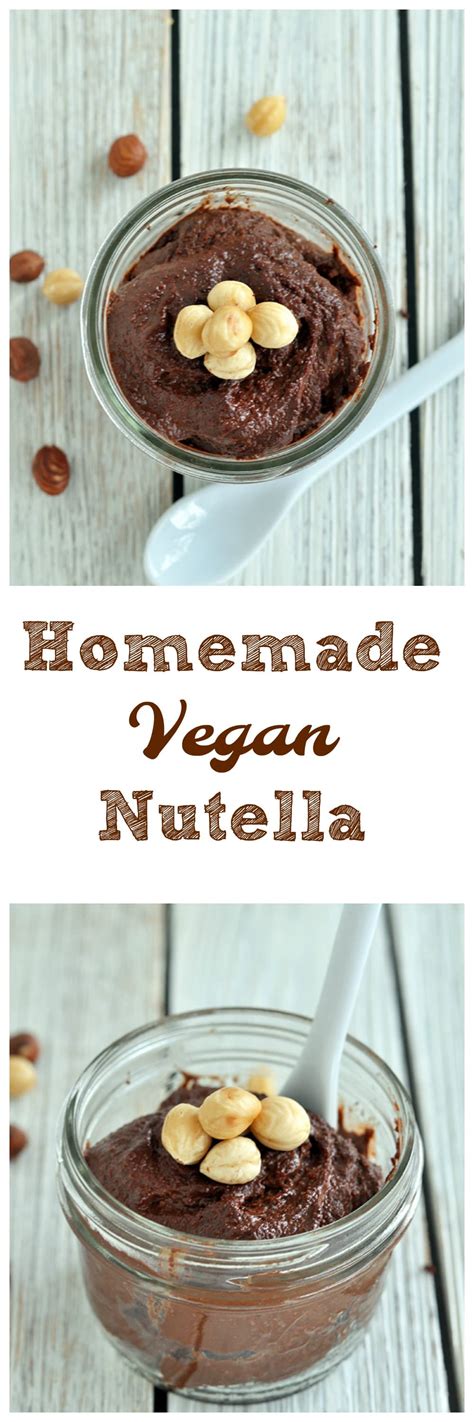 Homemade Vegan Nutella Gluten Free Paleo My Whole Food Life