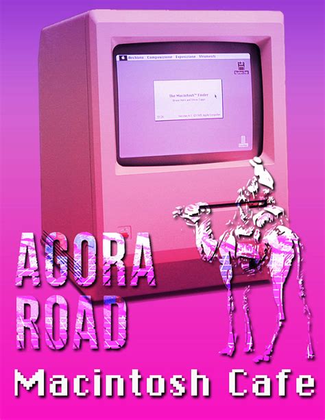 Agora Roads Macintosh Vaporwave Cafe An 80s Vaporwave Community