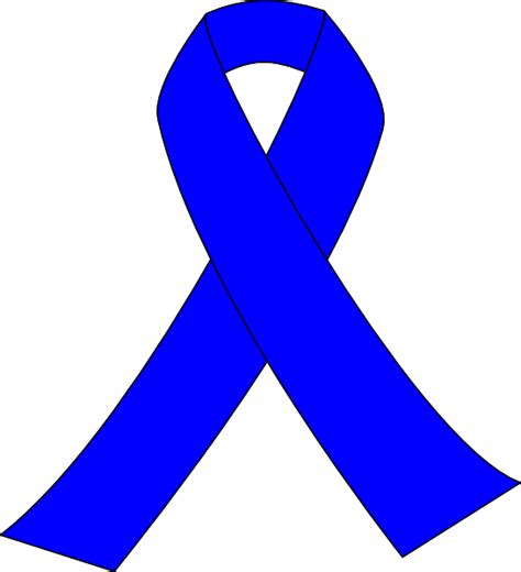 Blue Awareness Ribbon Clip Art At Vector Clip Art Online