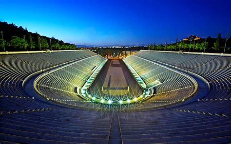 The Panathenaic Stadium Miracle In Marble The Olympics From Ancient