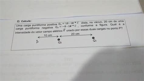 Uma Particula Esta Eletrizada Positivamente Com Carga Eletrica