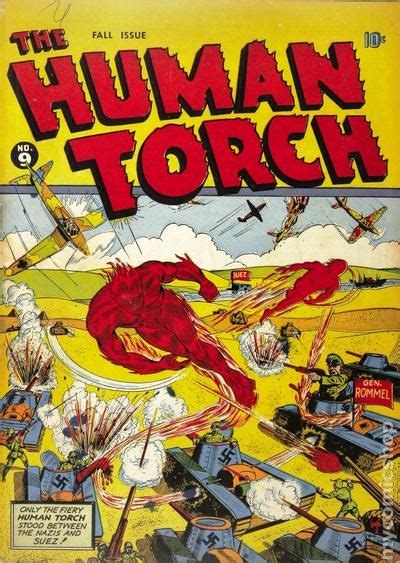Human Torch Comics 1940 Comic Books 1941 1945
