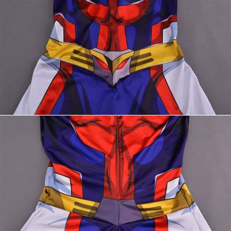 Coshome Boku No My Hero Academia All Might Wigs Cosplay Costume Zentai