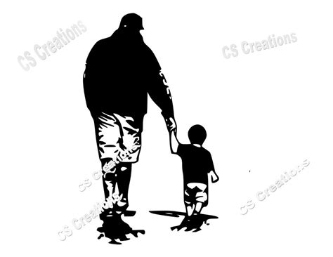 Like Father Like Son Silhouette SVG PNG PDF Etsy New Zealand