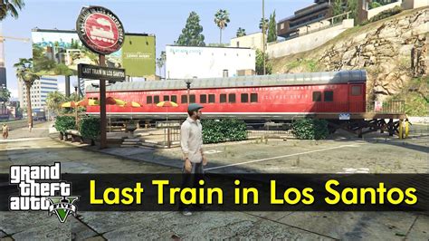 Last Train In Los Santos Diner Exterior The Gta V Tourist Youtube