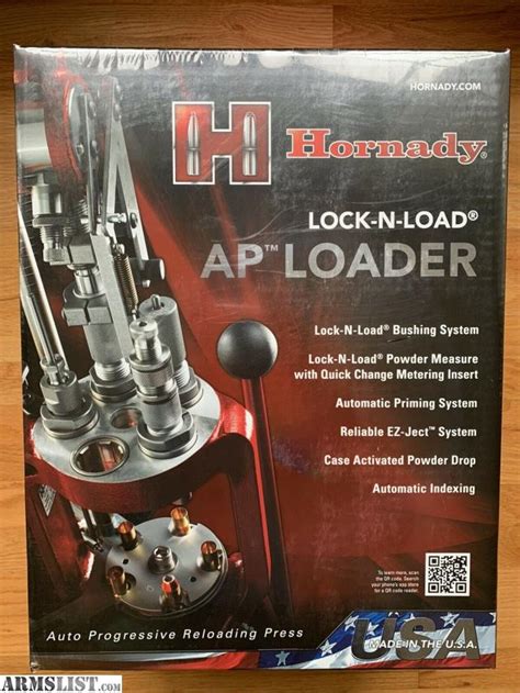 Armslist For Sale Hornady Lnl Ap Lock N Load Ap Automatic Progressive Press 095100